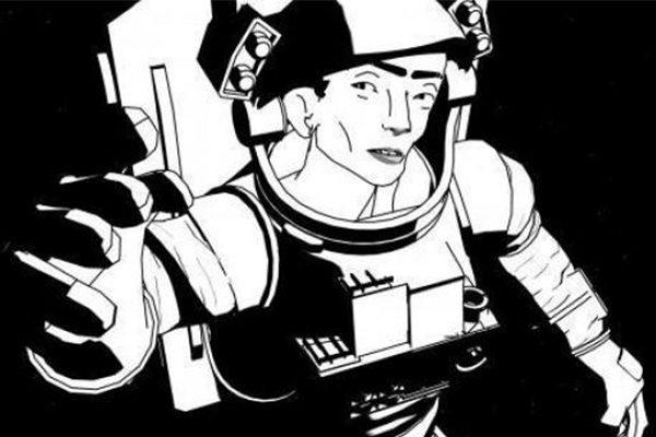 Animoitu astronautti / Animated astronaut