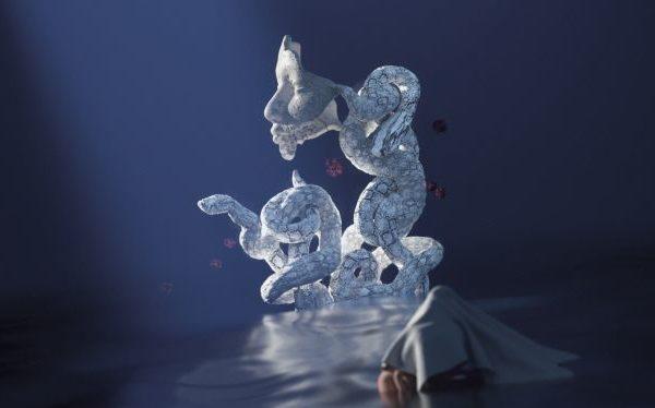 Abstrakti patsas / An abstract statue