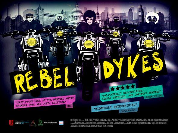 Mainosjulisteessa 5 moottoripyöräilevää hahmoa | 5 motor cycling characters on a poster