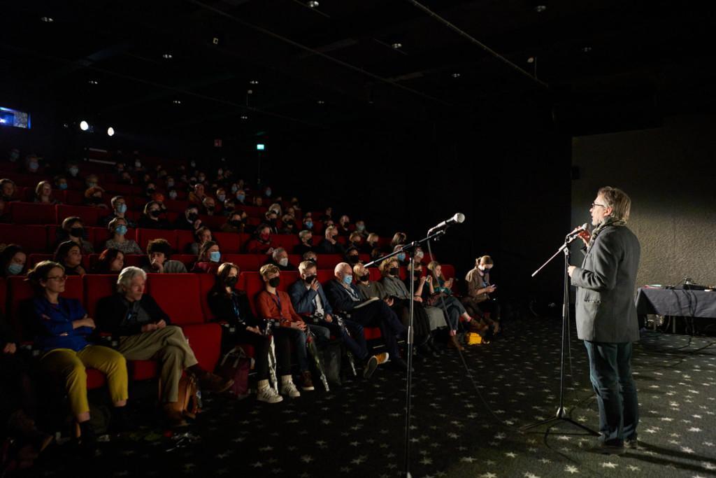 Audience at the opening screening.