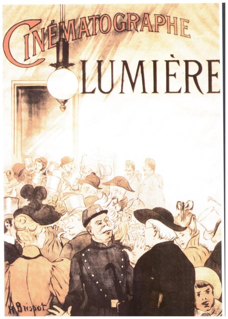 Cinematographe Lumiere -elokuvan mainos.