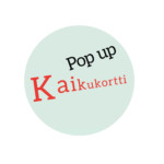 Kaikukortti pop up -logo.